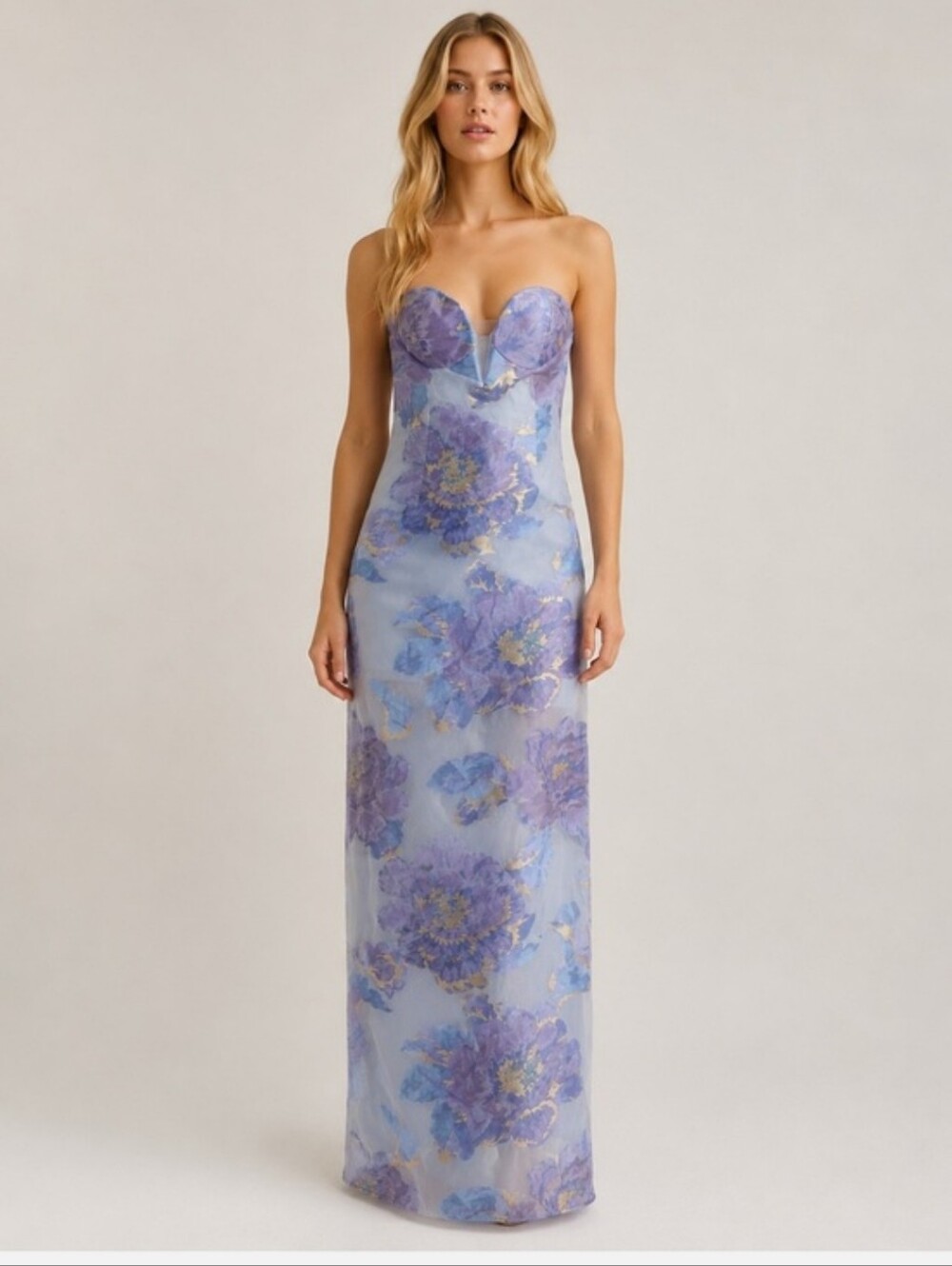 Katie May Ursula Strapless Gown